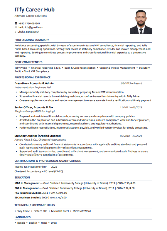 Professional ATS-Friendly CV Writing Service 2