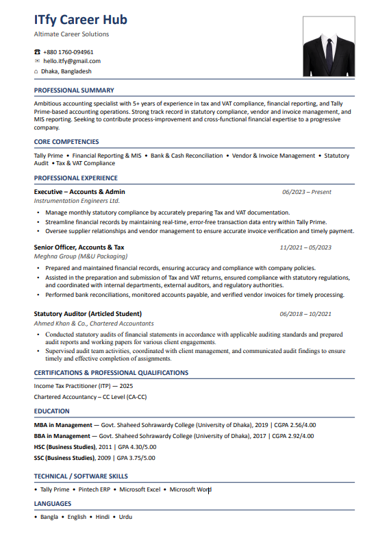 Professional ATS-Friendly CV Writing Service 3