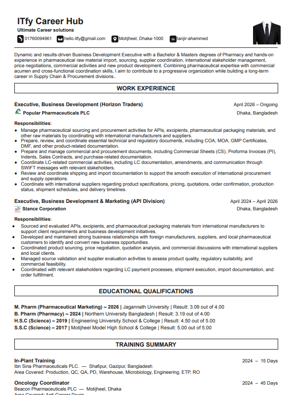 Professional ATS-Friendly CV Writing Service 4